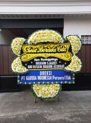 Papan Bunga Duka di Kertosari