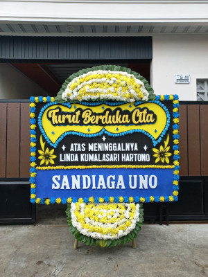 Papan Bunga Duka di Kertosari